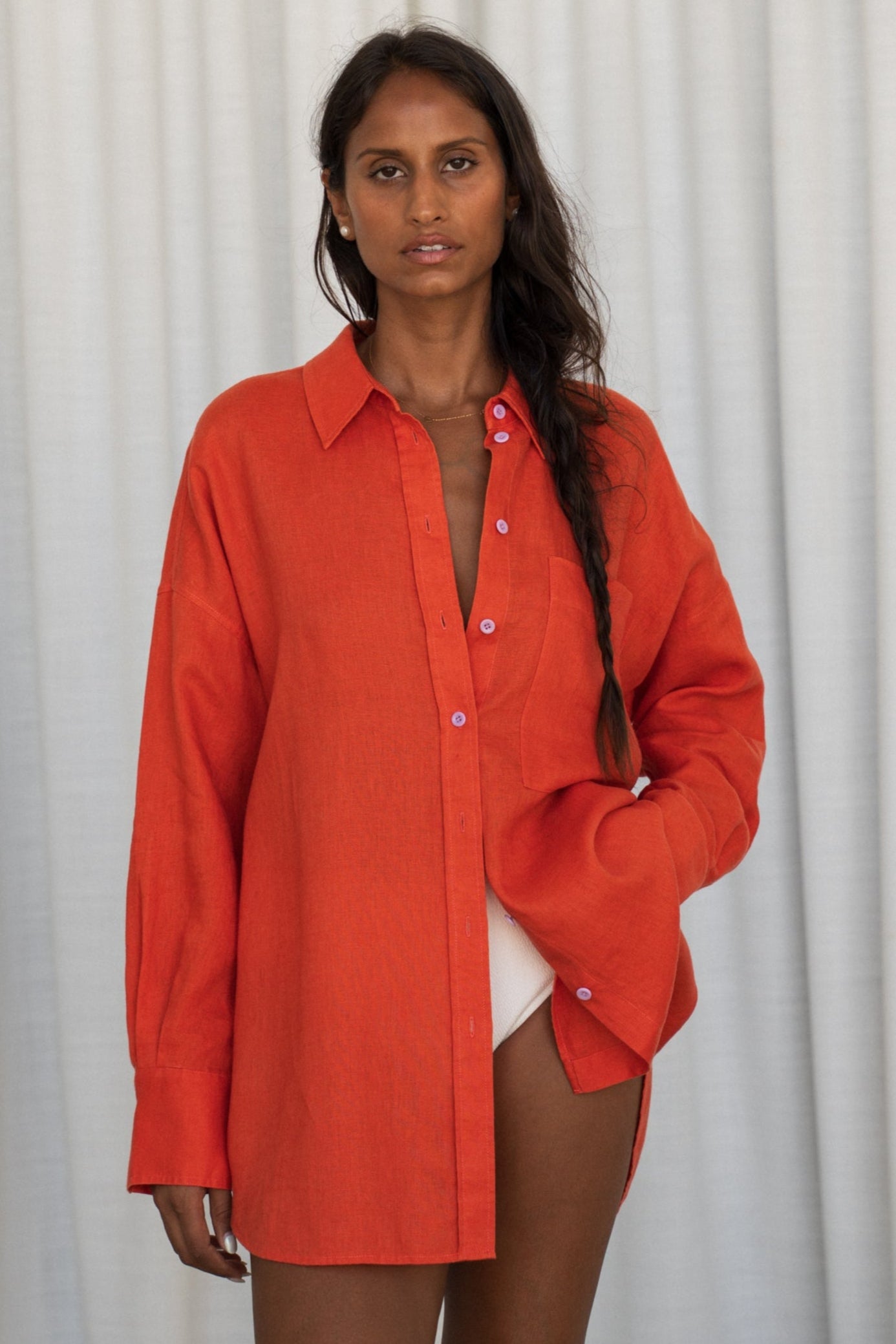 KIRRA SPRITZ LINEN SHIRT