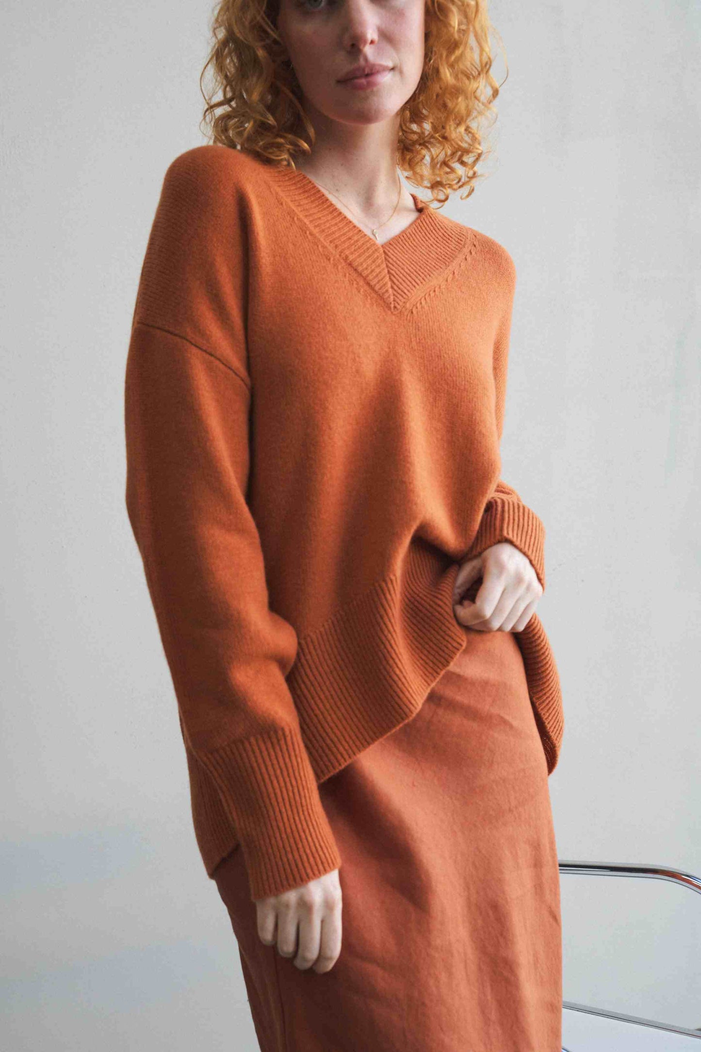 LILLY PILLY June cashmere and merino wool knit in Cajun
